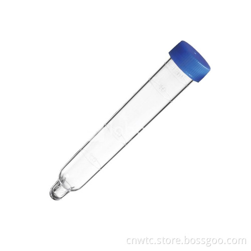 High-Quality 12ml PS Urine Collection and Sediment Test Tubes with Screw Caps